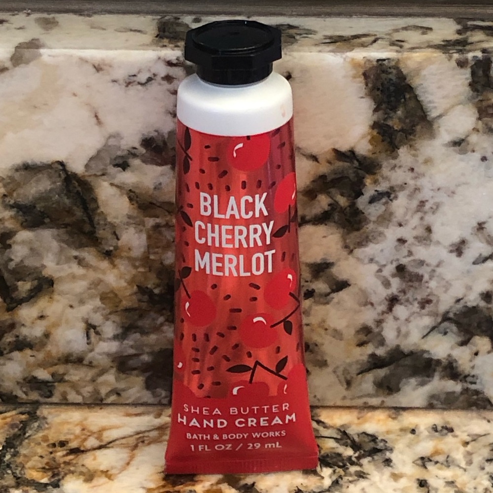 Bath and Body Works Black Cherry Merlot Hand Cream Mini Travel Size